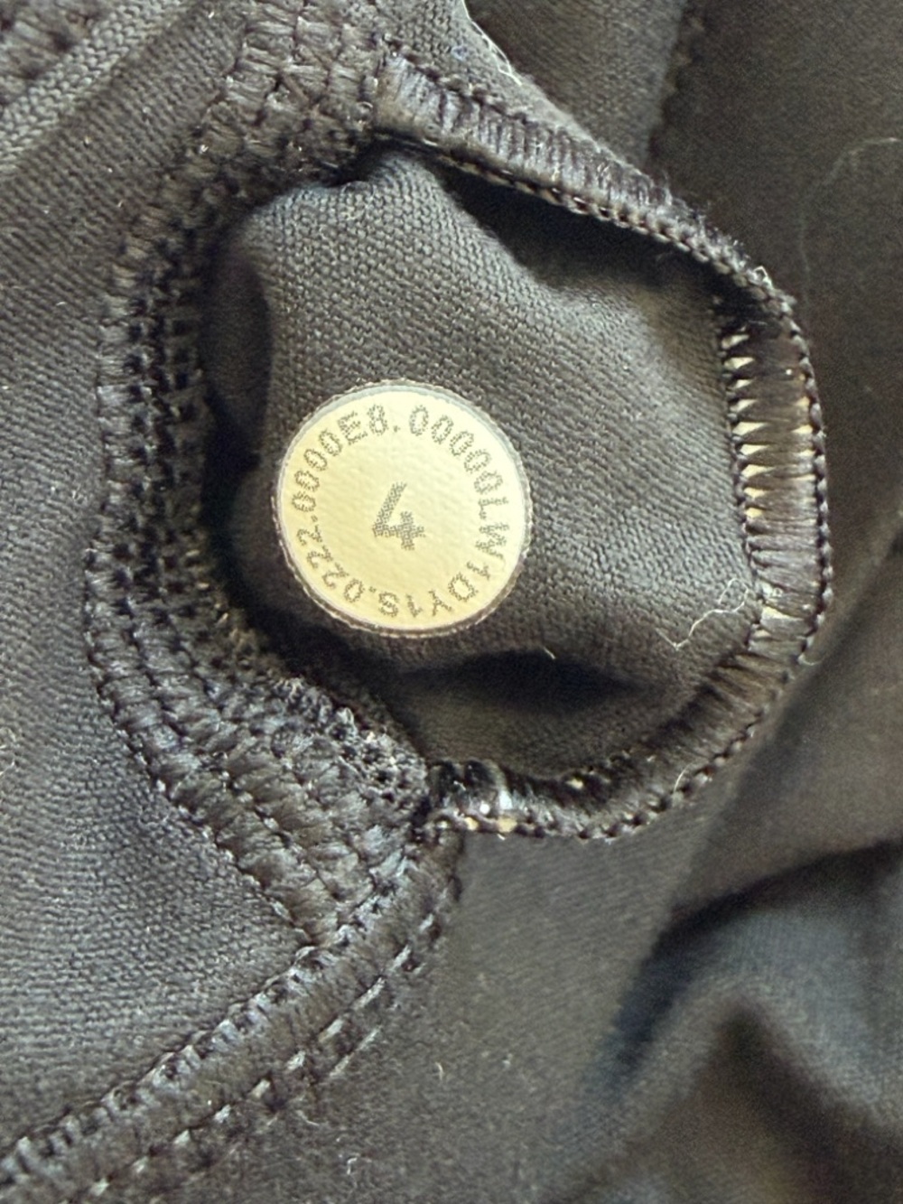 Lululemon Nulu High Neck Tank Top Women 4 Black Built In Bra Athletic Yoga - Picture 3 of 6